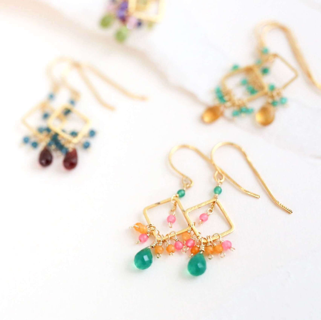 Peridot Pixy Earrings